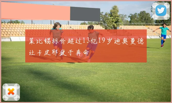 莱比锡标价超过13亿19岁迪奥曼德让卡皮耶疲于奔命